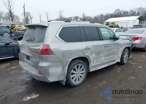 2020 Lexus Lx 570 Three-Row z USA, uszkodzony, nr VIN JTJDY7AX6L4316351